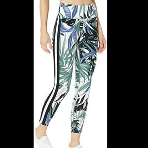 XS Calvin Klein Tropical Print Leggings